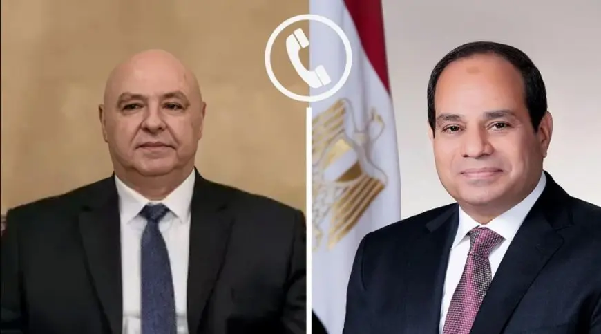 الرئيس السيسي يهنئ نظيره عون بمناسبة انتخابه رئيسا للبنان: مصر مستعدة لتقديم المساعدة