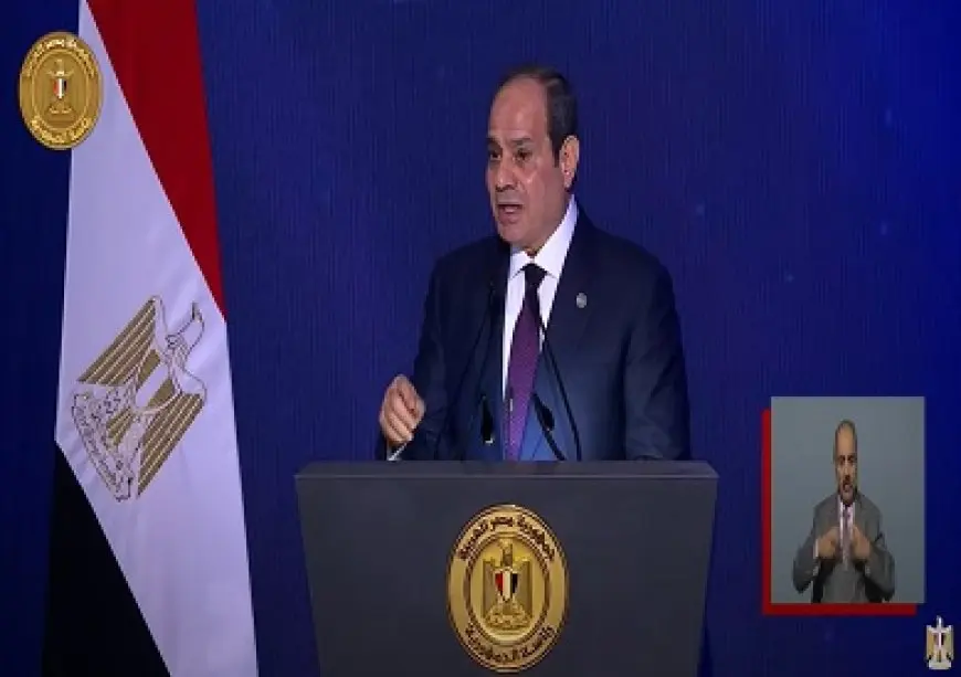 الرئيس السيسي: مهما عملنا مش هنقدر نعوض أي شهيد أو مصاب