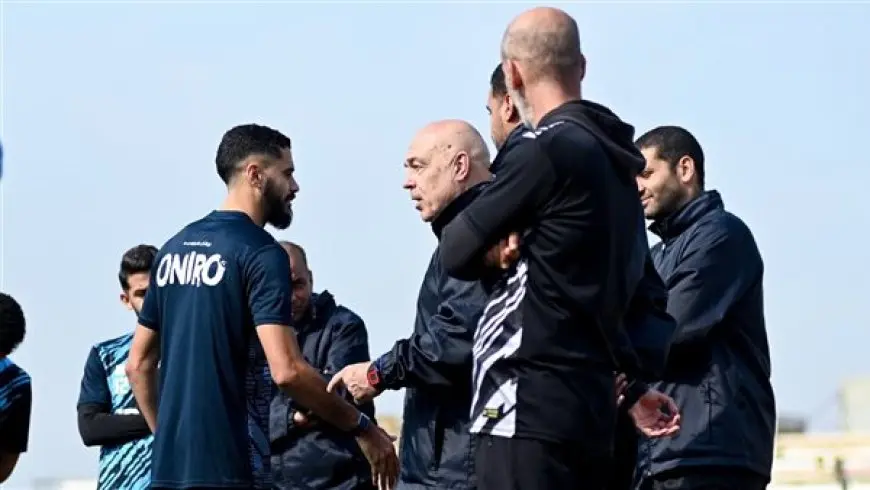 انتظام لاعب الزمالك الجديد في التدريبات قبل مواجهة الإسماعيلي