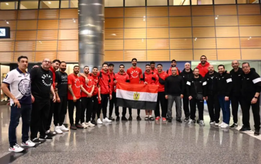 مصيلحي يطمئن على بعثة منتخب السلة بعد وصولها قطر للمشاركة في الدورة الدولية