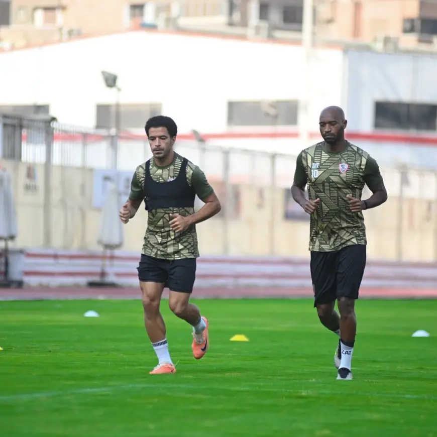 شيكابالا ينتظم في تدريبات الزمالك الجماعية