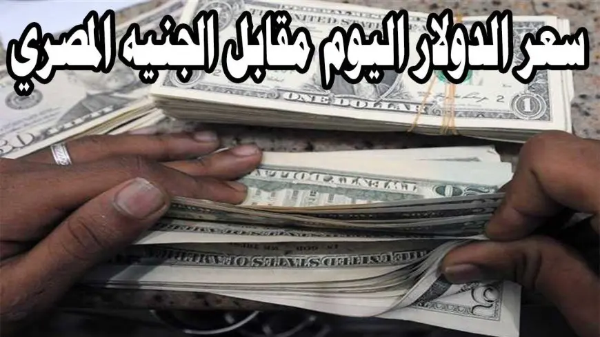 سعر الدولار مقابل الجنيه المصري اليوم الاربعاء في السوق السوداء والبنوك الرسمية في مصر