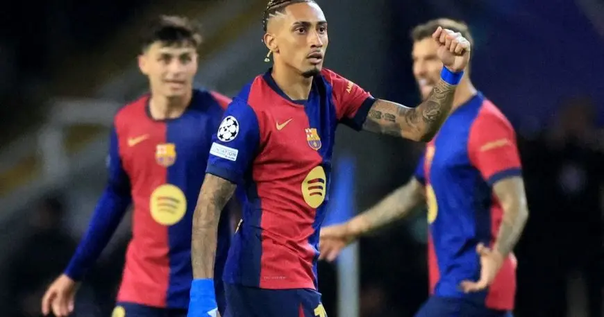 سداسية رائعة تحسم مباراة ممتعة بين برشلونة وإنتر في دوري أبطال أوروبا