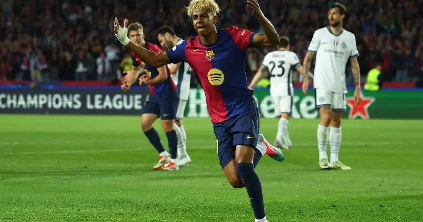 لامين يامال يبدي أسفه لتعادل برشلونة ويوجه تحذيراً شديداً إلى إنتر قبل المباراة العودة