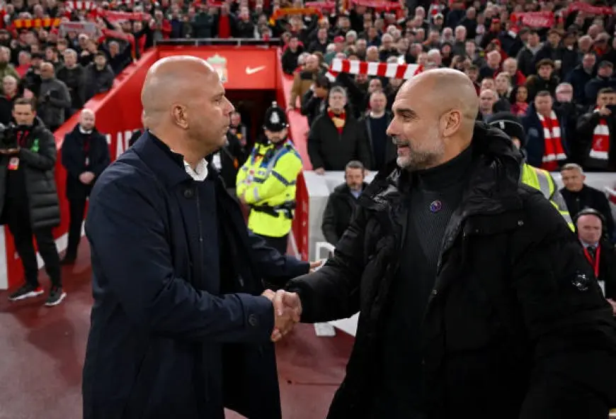 “صدمة في الدوري الإنجليزي: سلوت يتفوق على جوارديولا لنيل جائزة مدرب الشهر! اكتشف التفاصيل الآن”