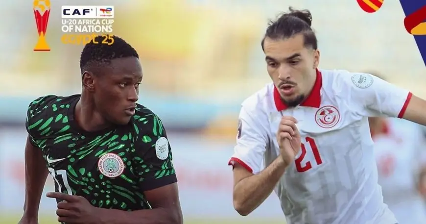 نيجيريا تفوز بصعوبة على تونس في كأس إفريقيا تحت 20 عامًا: مباراة مثيرة تحتدم الأجواء!