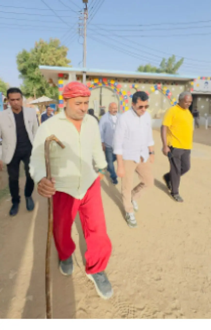 وزير الرياضة يفاجئ بزيارة مركز شباب غرب سهيل في أسوان!