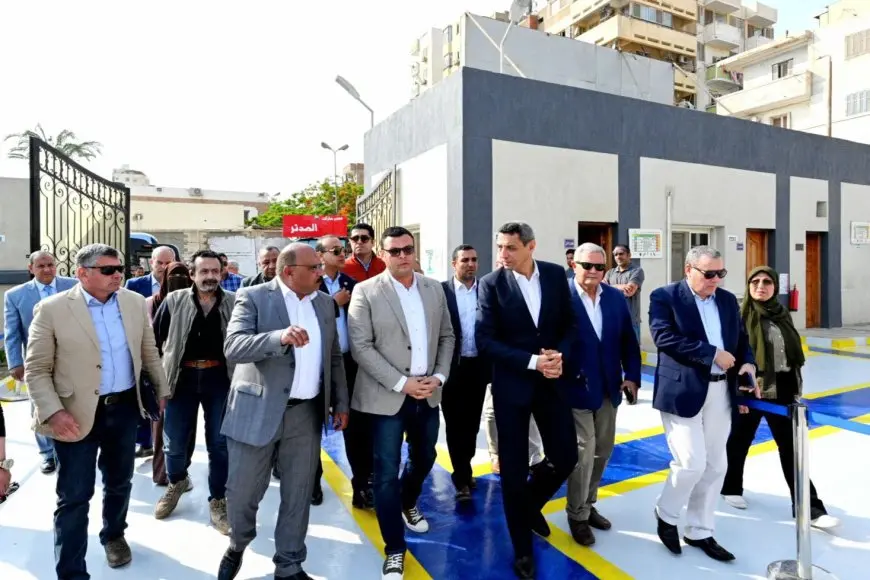 وزير الإسكان ومحافظ السويس يزوران مشاريع الصرف الصحي والمياه بمحافظتهما!