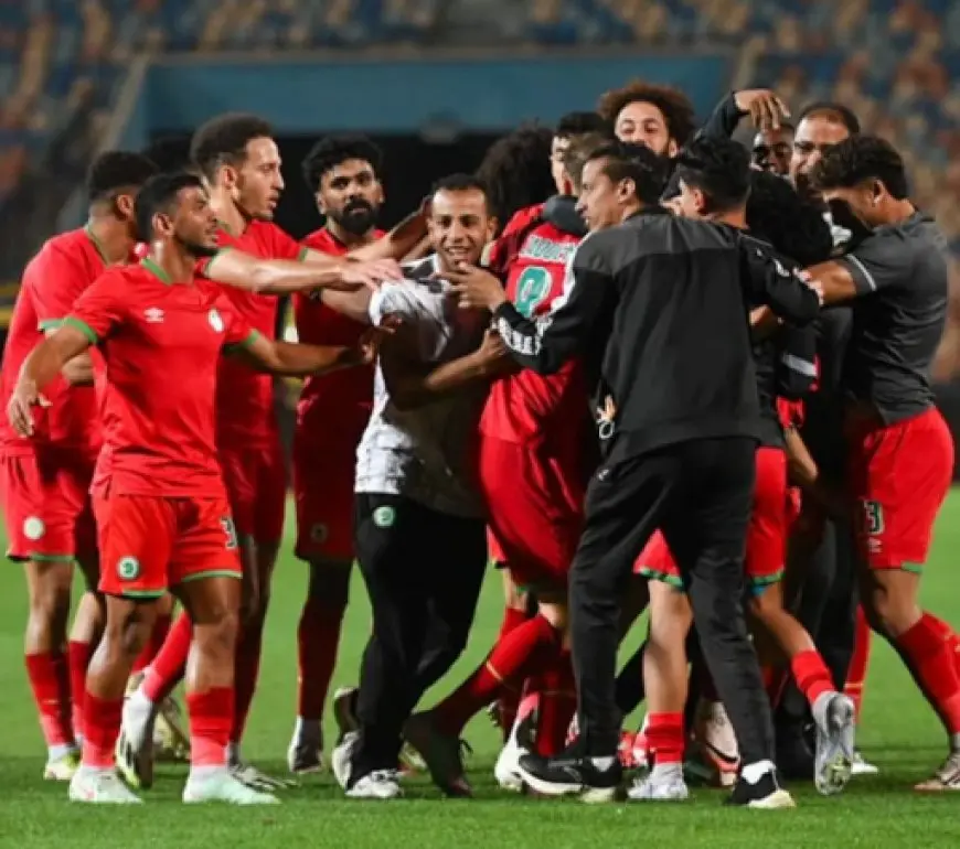 مفاجأة مذهلة: مودرن سبورت يتفوق على غزل المحلة ويحقق فوزاً مثيراً!