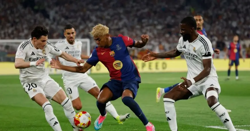 ما العدد السحري من النقاط الذي يجعل برشلونة وريال مدريد يتوجان بلقب الدوري الإسباني؟
