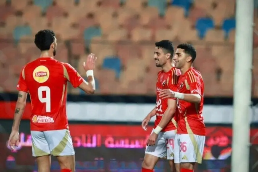 الأهلي يسحق حرس الحدود بخماسية ويهدد بيراميدز! شاهد الفيديو!