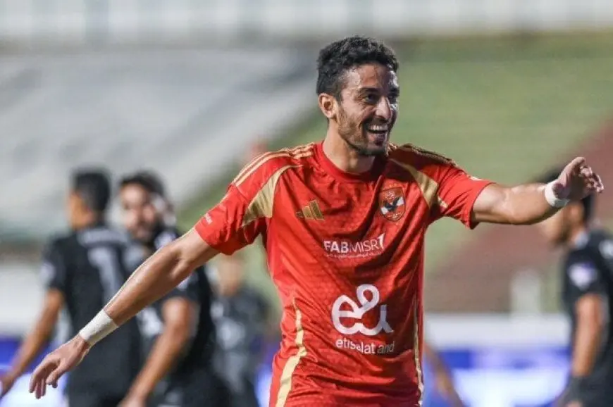 بفضل أهداف طاهر وكوكا.. الأهلي يتصدر المباراة ضد حرس الحدود في الشوط الأول! شاهد الفيديو الآن