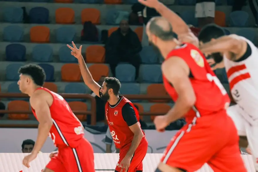 “قضية حماسية: رجال سلة الأهلي يتحدون سبورتنج في نصف نهائي كأس مصر!”