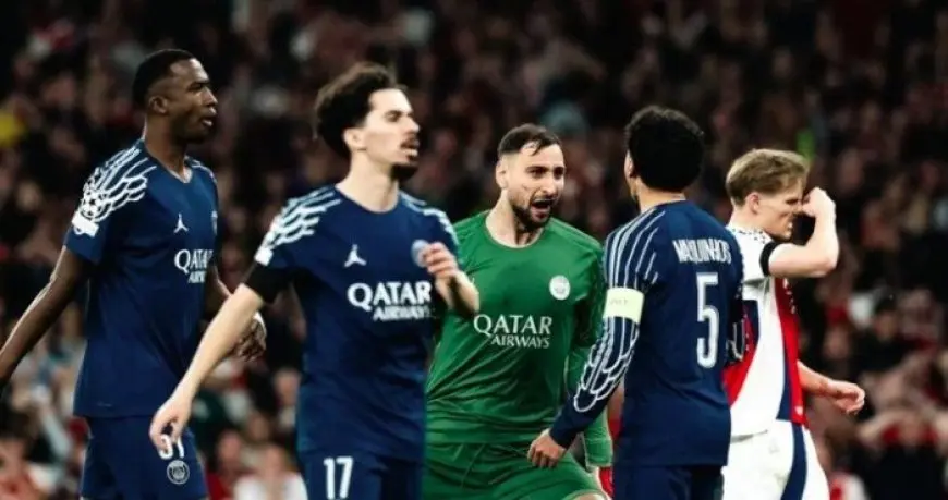 “صدمة كبيرة! أرسنال يطيح بباريس سان جيرمان ويواجه إنتر ميلان في نهائي دوري أبطال أوروبا”