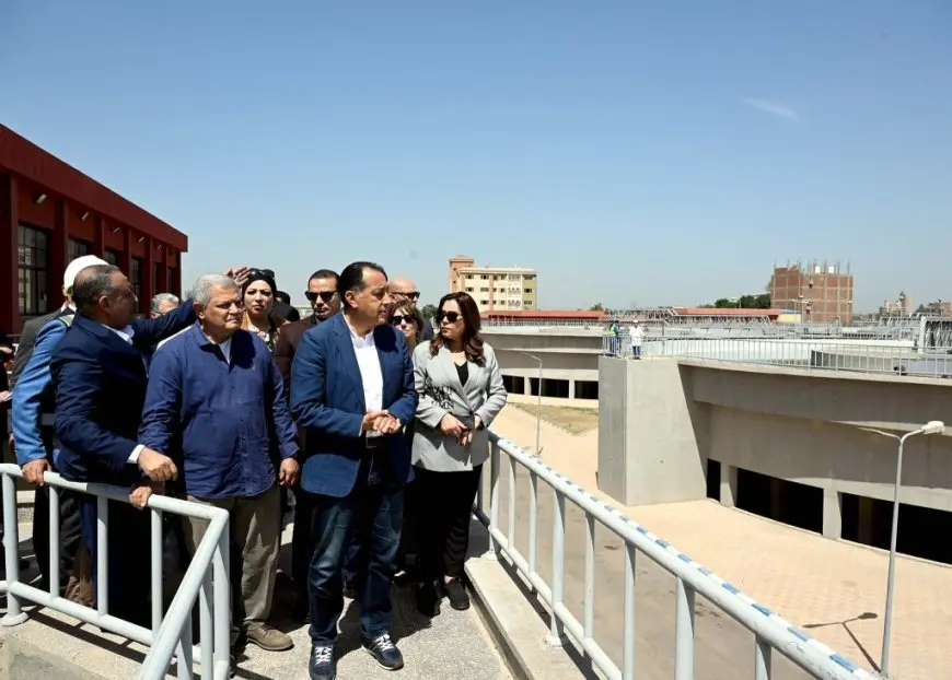 “اكتشاف رهيب: رئيس الوزراء يكشف عن سر محطة مياه جديدة بطنطا!”