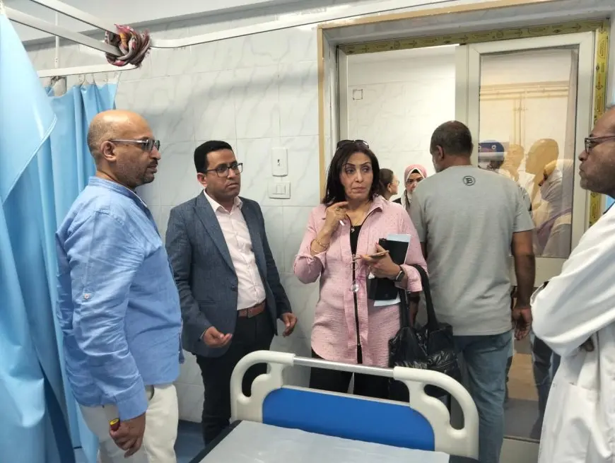 فريق الحوكمة يكشف عن تفاصيل صادمة خلال زيارته لمستشفى صدر أسوان!