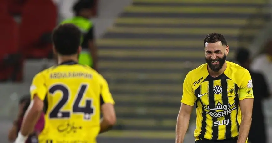 بنزيما يتألق وعابدي يخيب آمال الجماهير في مواجهة الاتحاد والفيحاء!