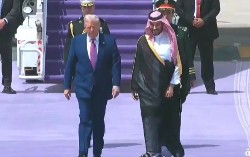 “قمة تاريخية بين السعودية وأمريكا تصل إلى ذروتها في قصر اليمامة بالرياض: اكتشف التفاصيل المثيرة!”