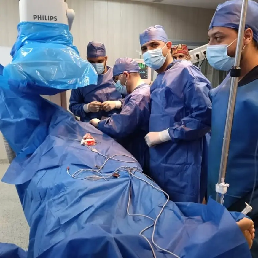 صورة مدهشة: كيف أنقذ الأطباء سائحين روس وسعوديين بتدخلات قلبية دقيقة في مستشفى العجوزة؟