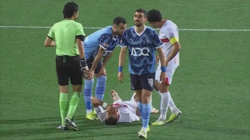 طبيب الزمالك يكشف عن أسرار إصابة ثلاثة لاعبين خلال مواجهة الفريق ضد بيراميدز