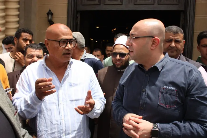 محافظ بني سويف يفاجئ المواطنين بزيارة مفاجئة بعد صلاة الجمعة!