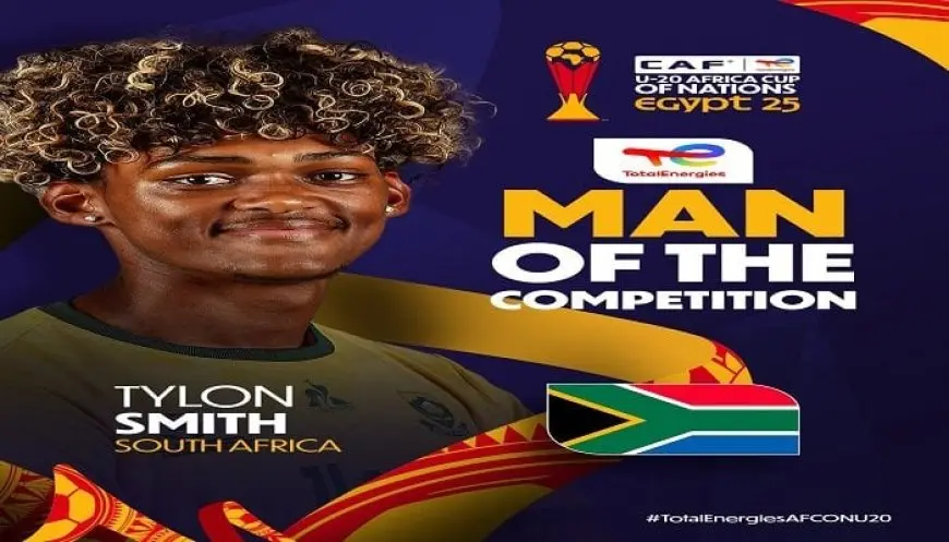 صاعقة في عالم كرة القدم! تايلون سميث يحصد جائزة أفضل لاعب شاب في إفريقيا