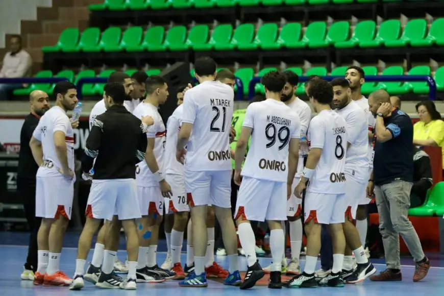 الزمالك يتفوق بقوة على وداد سمارة ويحصد الفوز في كأس الكؤوس الأفريقية لليد!