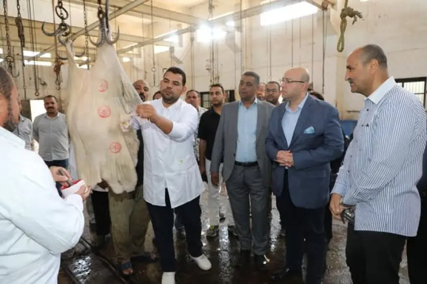 مفاجأة مذهلة! محافظ بني سويف يزور مجزرة ناصر استعدادًا لعيد الأضحى المبارك