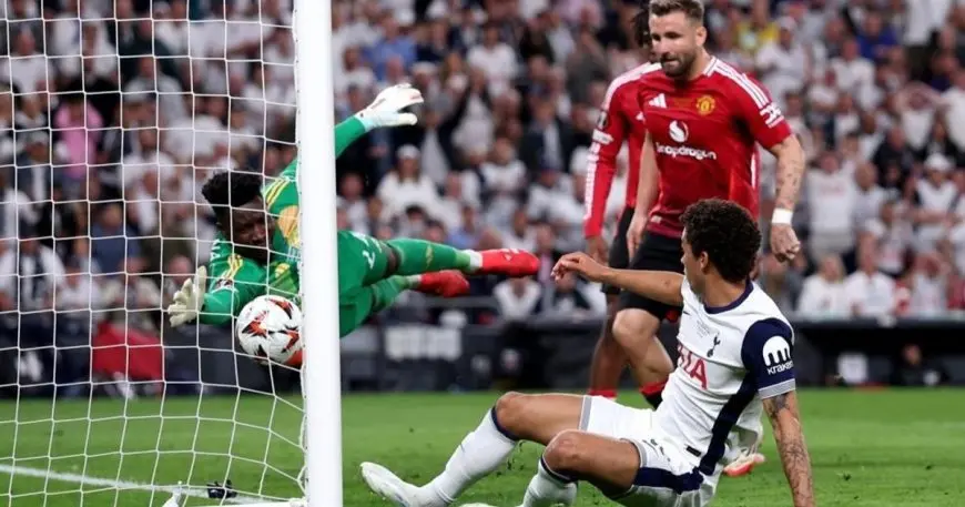 فيديو: هدف مذهل يضع توتنهام في المقدمة على مانشستر يونايتد في نهائي الدوري الأوروبي!