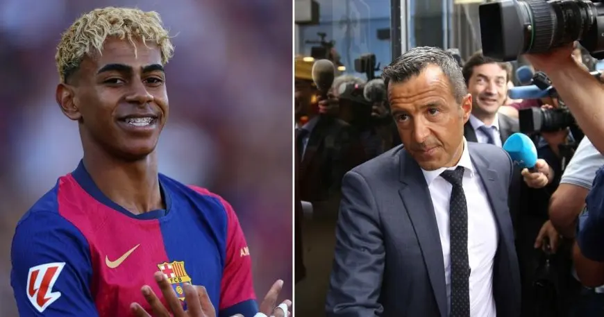 فضيحة كبيرة في برشلونة.. كشف تفاصيل اتفاق يامال ومينديز!