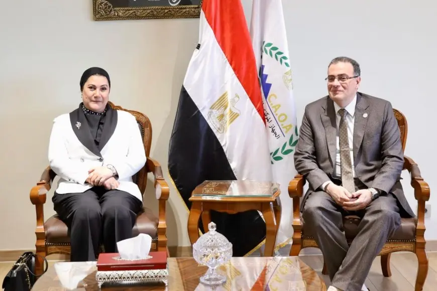 رئيس “التنظيم والإدارة” يبحث مع “القومي للطفولة” خطة تعزيز التعاون في تطوير الهيكل التنظيمي للمجلس!