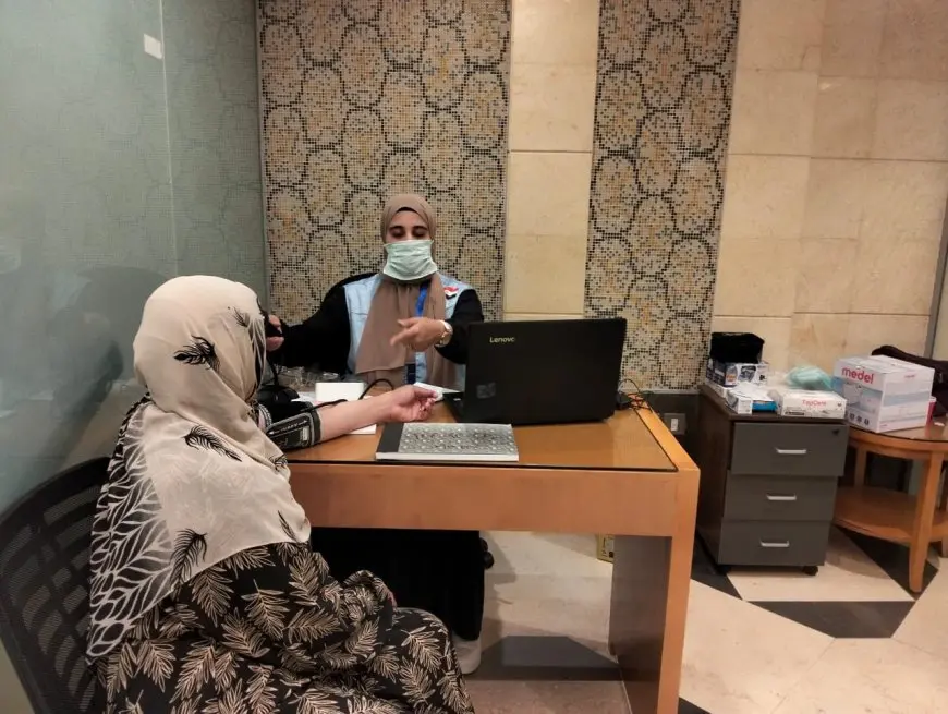 كشف حصري: عيادات البعثة الطبية تستقبل أكثر من 2700 زيارة من الحجاج المصريين!
