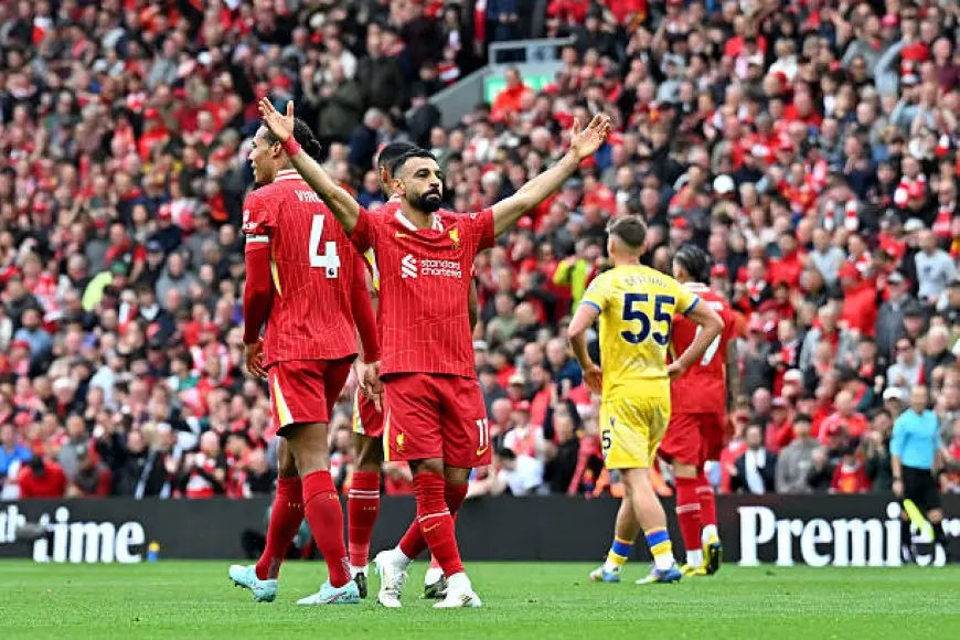 محمد صلاح يحقق أرقاماً قياسية في موسمه الأفضل مع ليفربول!