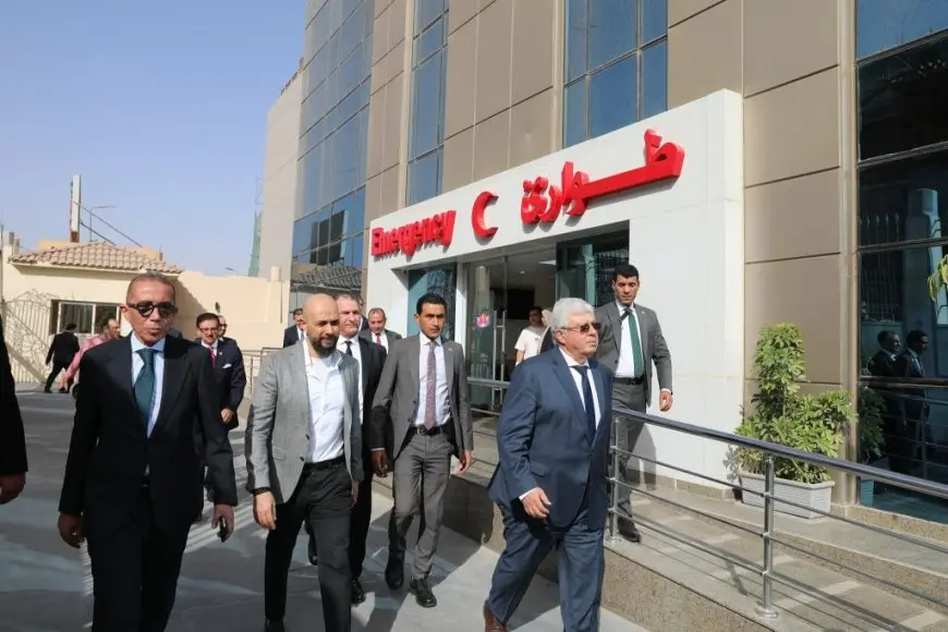 وزير التعليم العالي يزور مستشفى جامعي بجولة تفقدية سعاد كفافي