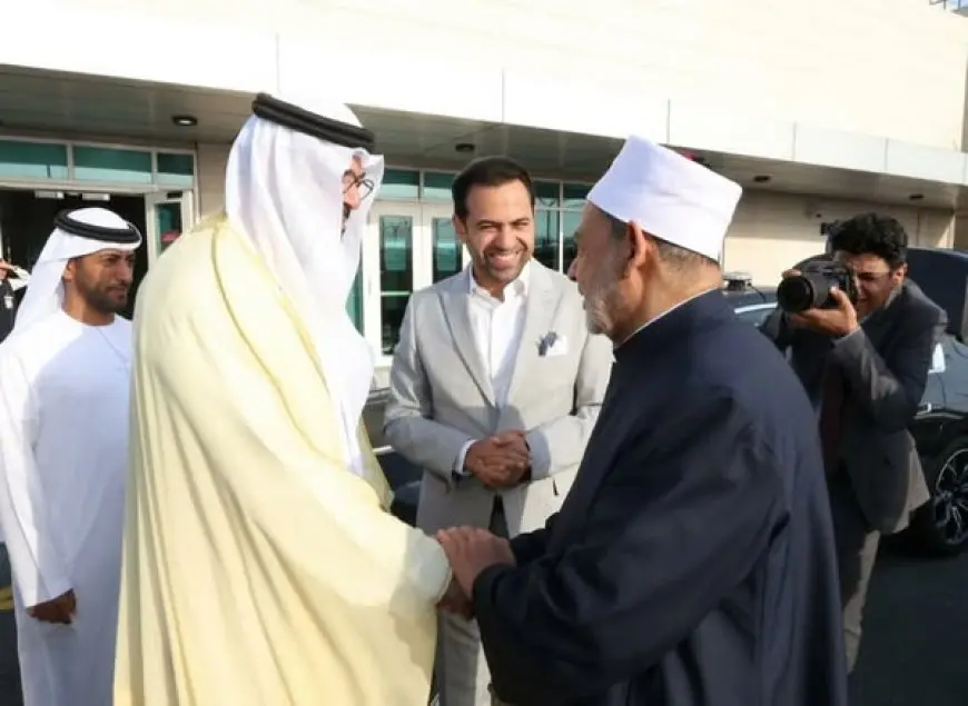 “شيخ الأزهر يحطّ رحاله في الإمارات للمشاركة في أضخم قمة إعلامية عربية!”