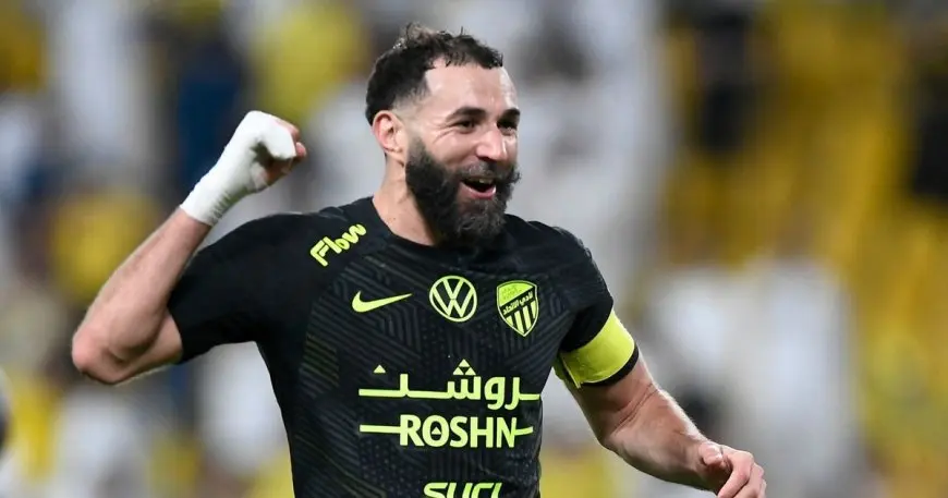 عودة بنزيما تحطم ضمك في احتفال الاتحاد بلقب الدوري!