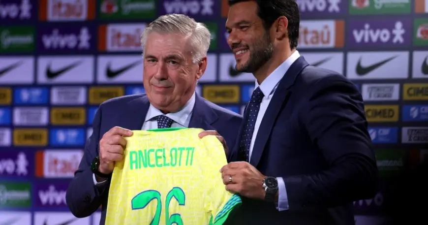 أنشيلوتي يكشف سبب عدم تدريبه لإيطاليا ويثني على نيمار وكاسيميرو!