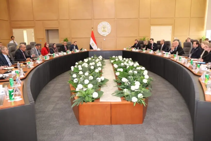 وزير الكهرباء يستقبل وزير التجارة الخارجية السويدي لتعزيز التعاون الدولي في القطاع الكهربائي