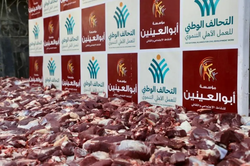 مفاجأة عظيمة! تعرف على توزيع 250 ألف كيلو من اللحوم البلدية في جميع أنحاء البلاد، صور توضح العملية بالتفصيل!