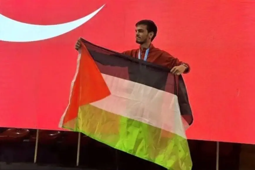 تحدي جريء! بطل رياضي يفجر مفاجأة في النيل لدعم فلسطين!