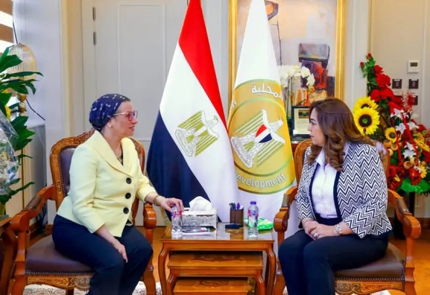 وزيرتا التنمية المحلية والبيئة تحققان تقدما كبيرا في معالجة المخلفات الصلبة!