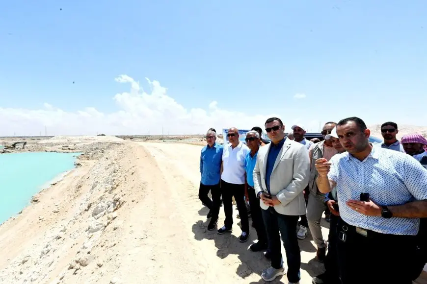 وزير الإسكان يزور مزارات وشواطئ العلمين الجديدة.. شاهد الصور!