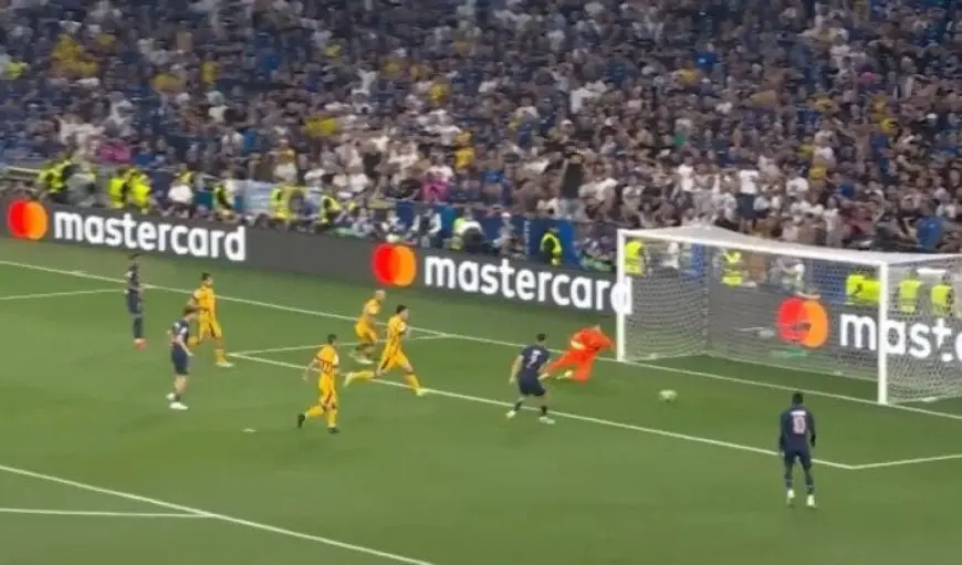 نهائي دوري بطال أوروبا: أشرف حكيمي يسجل هدف رائع لباريس سان جيرمان ضد إنتر ميلان! (فيديو)