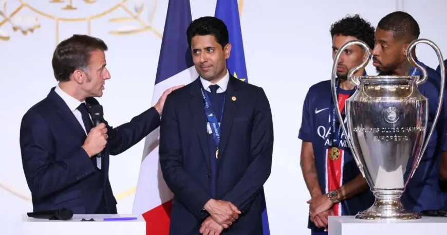 بالفيديو: الخليفي ينهمر بالدموع بعد ليلة “ساحرة” مع الكأس وهتافات الكرة الذهبية تُصاحب ديمبيلي في حفل باريس