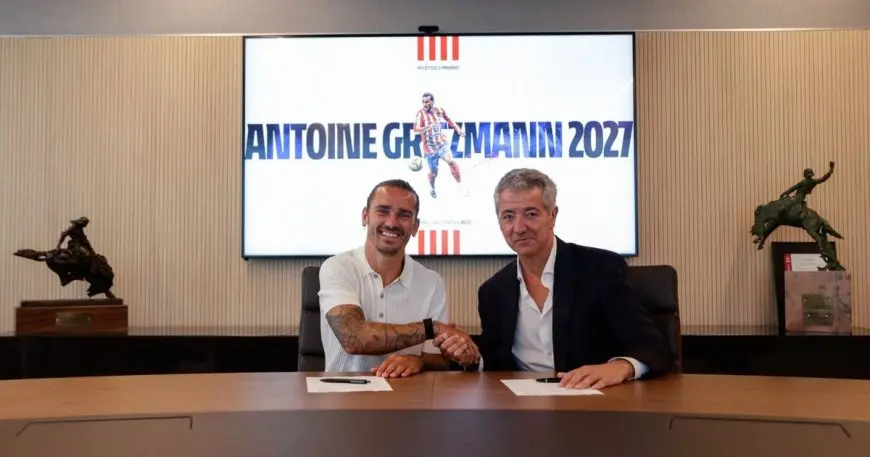 أخبار حصرية: غريزمان يمدد تعاقده مع أتلتيكو مدريد حتى عام 2027!