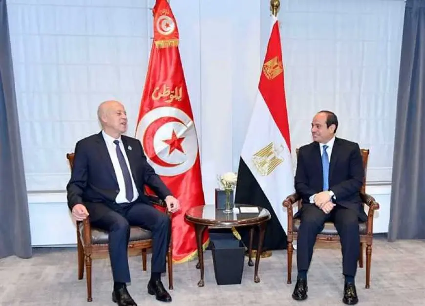 قيس سعيد يفاجئ الجميع ويهنئ الرئيس السيسي بمناسبة عيد الأضحى!