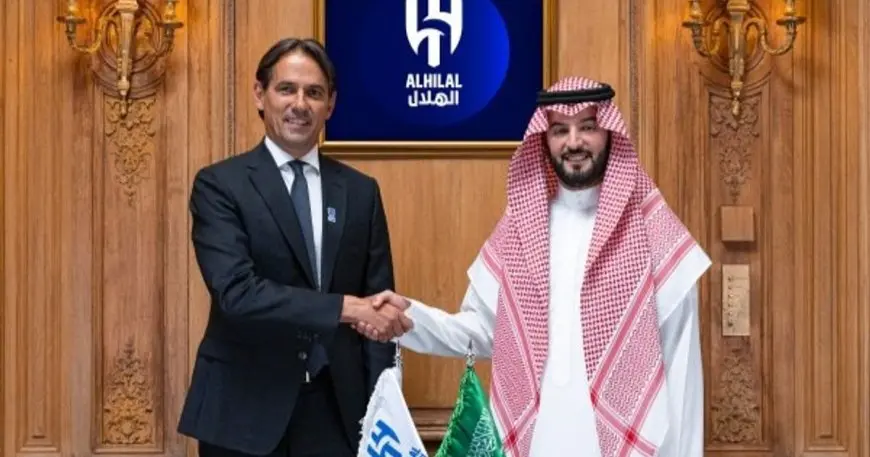 بالفيديو: إنزاغي يُعلن توليه تدريب الهلال السعودي لمدة عامين!