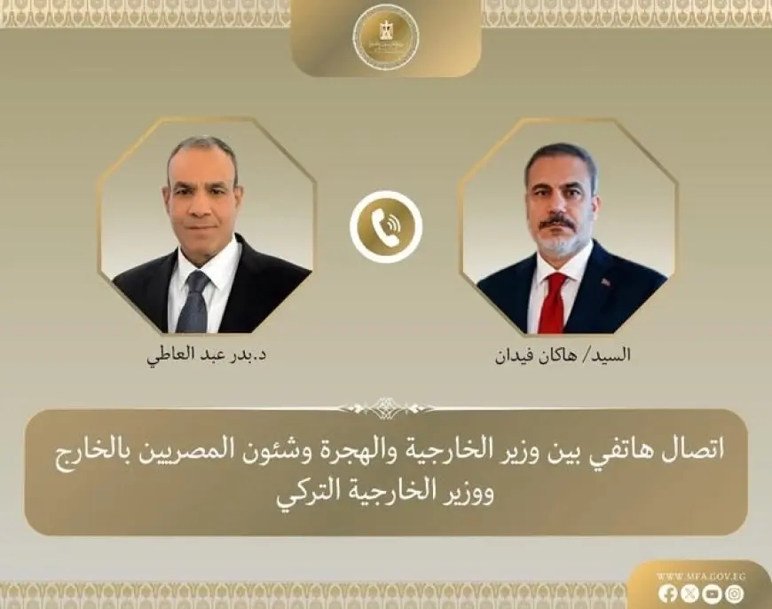 وزير الخارجية يكشف عن خطط مشتركة مثيرة مع تركيا للتعاون الاقتصادي والاستثماري