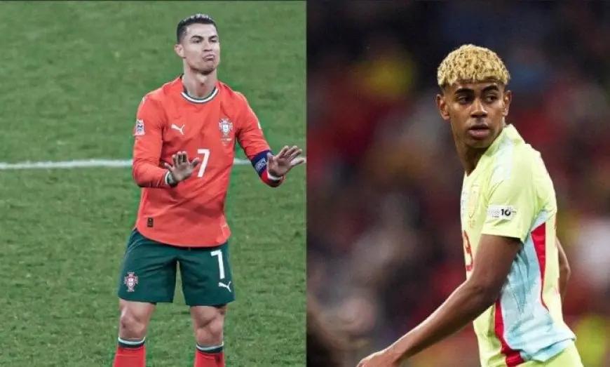 بالفيديو: كريستيانو رونالدو يكشف عن نصيحته السرية للاعب لامين يامال بعد تحقيقه لقب دوري الأمم الأوروبية!