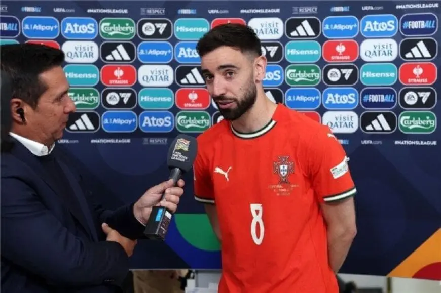فيديو: تصريح صادم لبرونو فرنانديز بعد تتويج البرتغال! اكتشف ماذا قال
